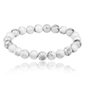 White Howlite Bracelet