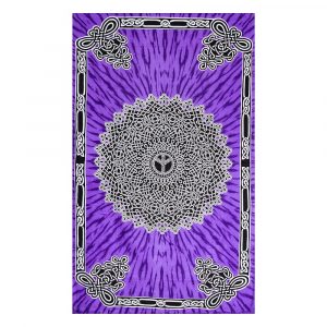 Celtic Peace Purple Tapestry