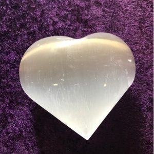 Selenite Heart