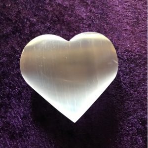 Selenite Heart